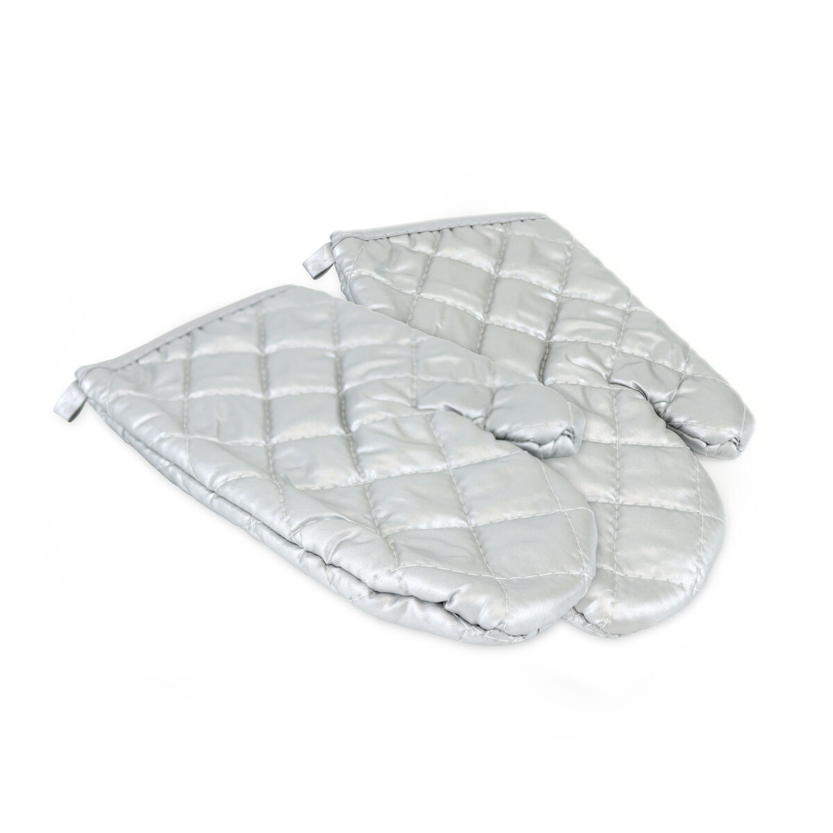 Grillvante Quttin Silvrig 25 x 16 x 24 cm Set 2 Delar (24 antal) - 2
