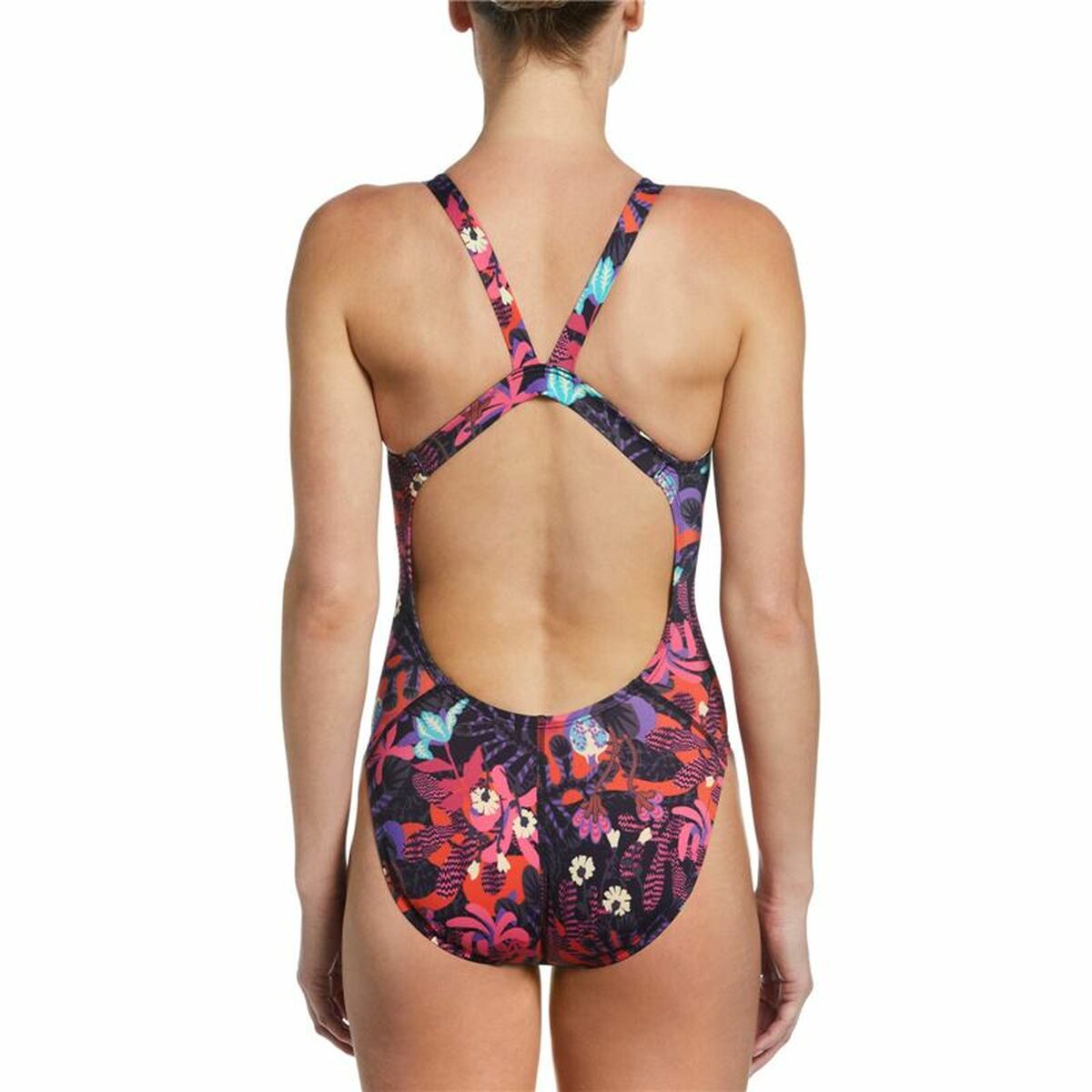 Baddräkt Dam Nike Fastback flora Violett - 4