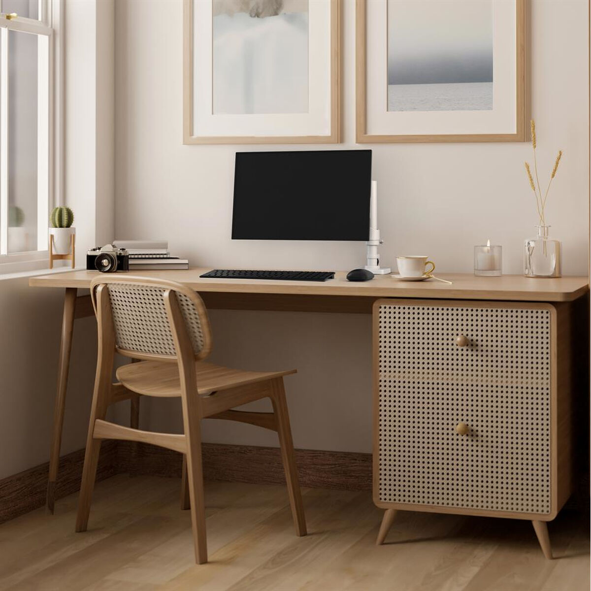 TV-fäste Ergotron 45-669-216 8 kg 34" - 3
