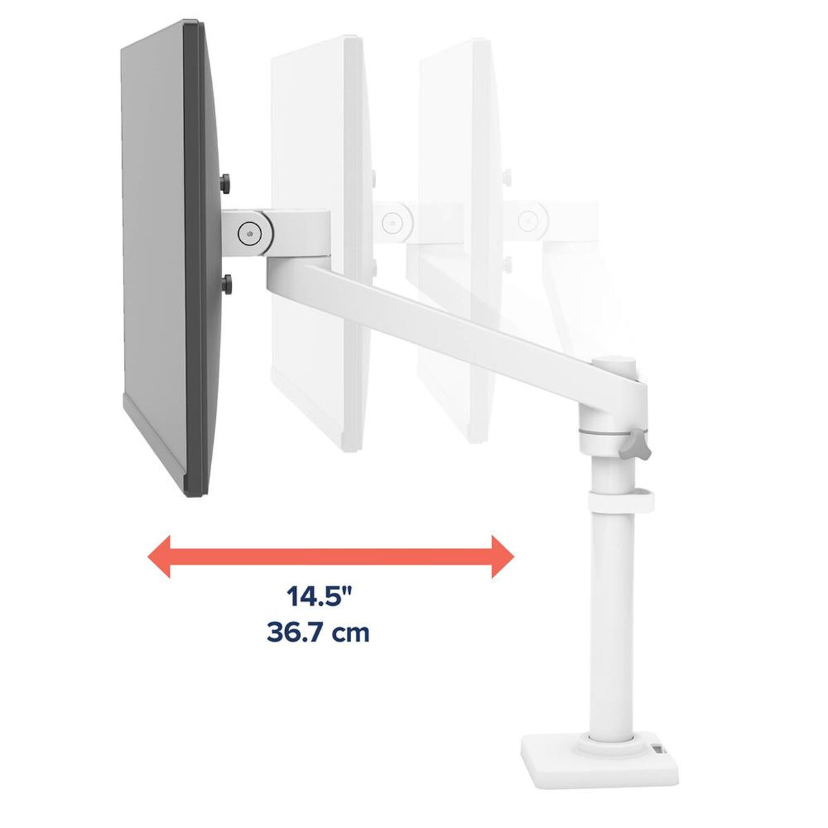 TV-fäste Ergotron 45-669-216 8 kg 34" - 6