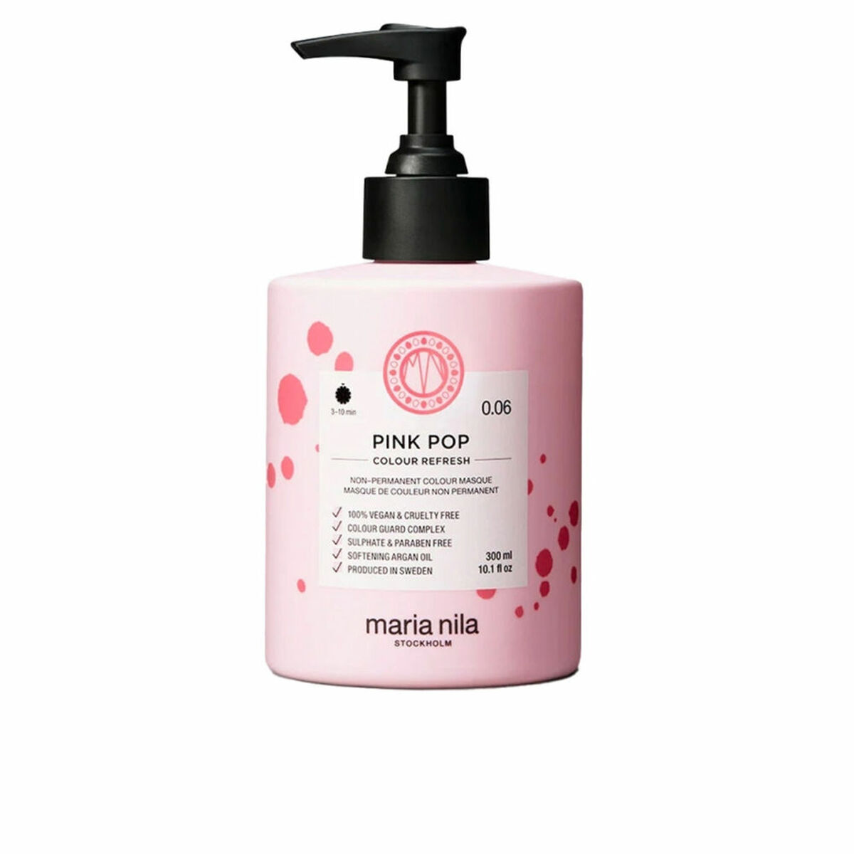 Halvvarig färg Maria Nila COLOUR REFRESH Nº 0.06-Pink Pop 300 ml