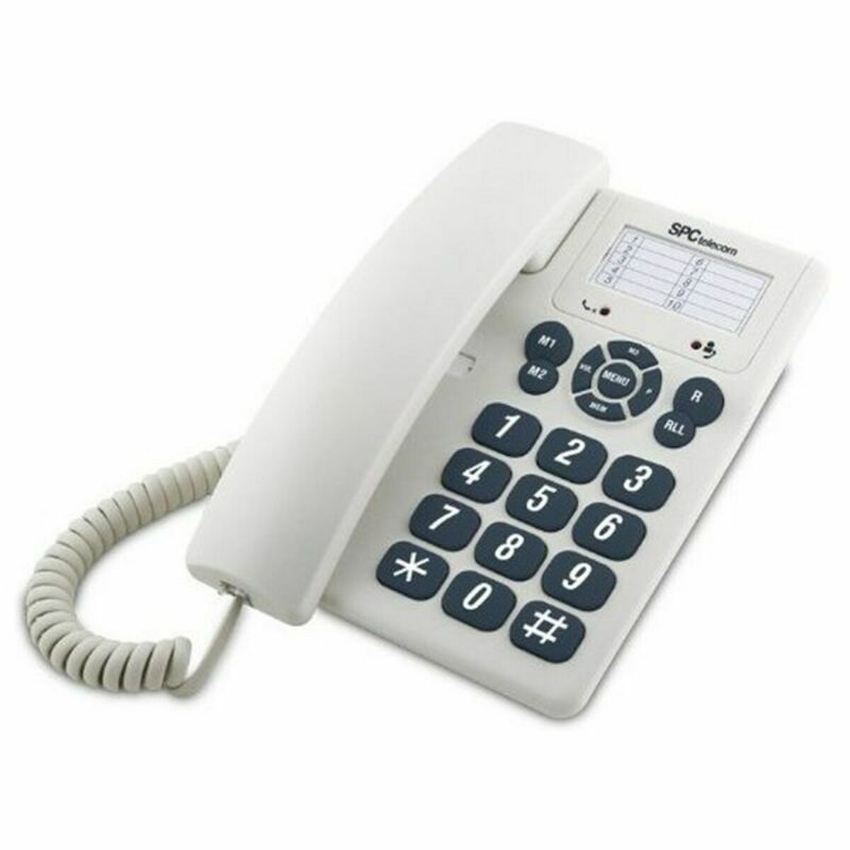Markkabeltelefon SPC Internet 3602B Vit - 2