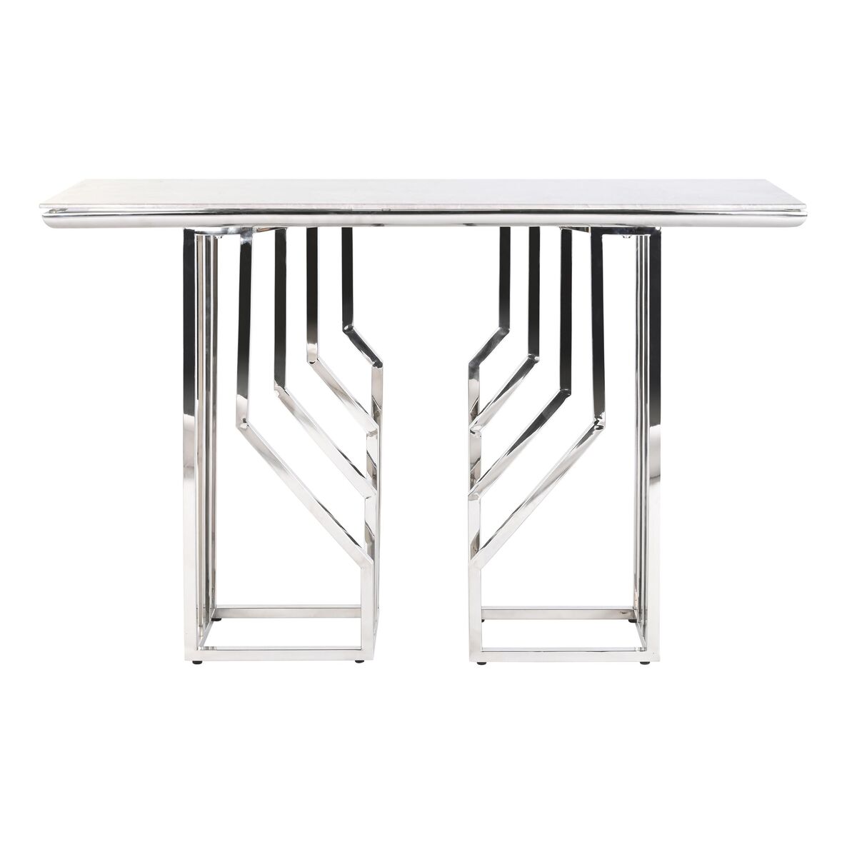 Mottagare DKD Home Decor Vit Silvrig 120 x 40 x 78 cm - 3