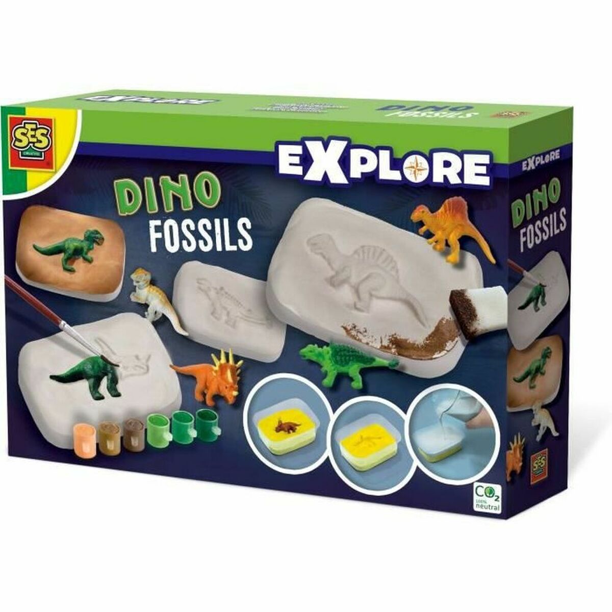 Vetenskapsspel SES Creative Dinosaur Fossils (1 Delar) - 2