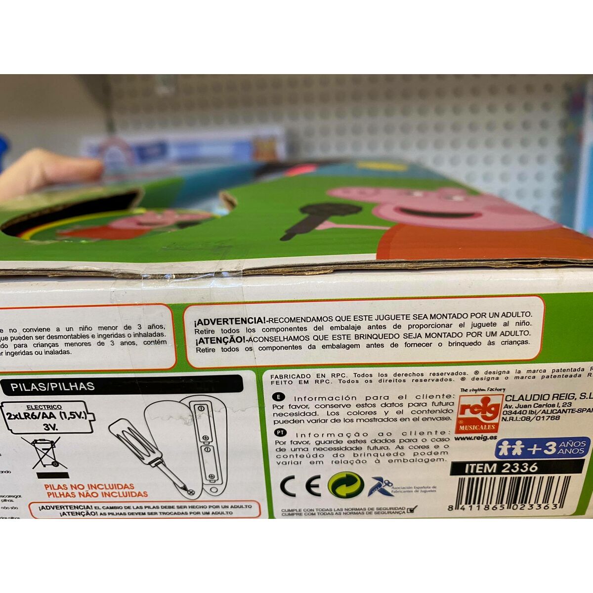 Mikrofon Peppa Pig 2336 - 3