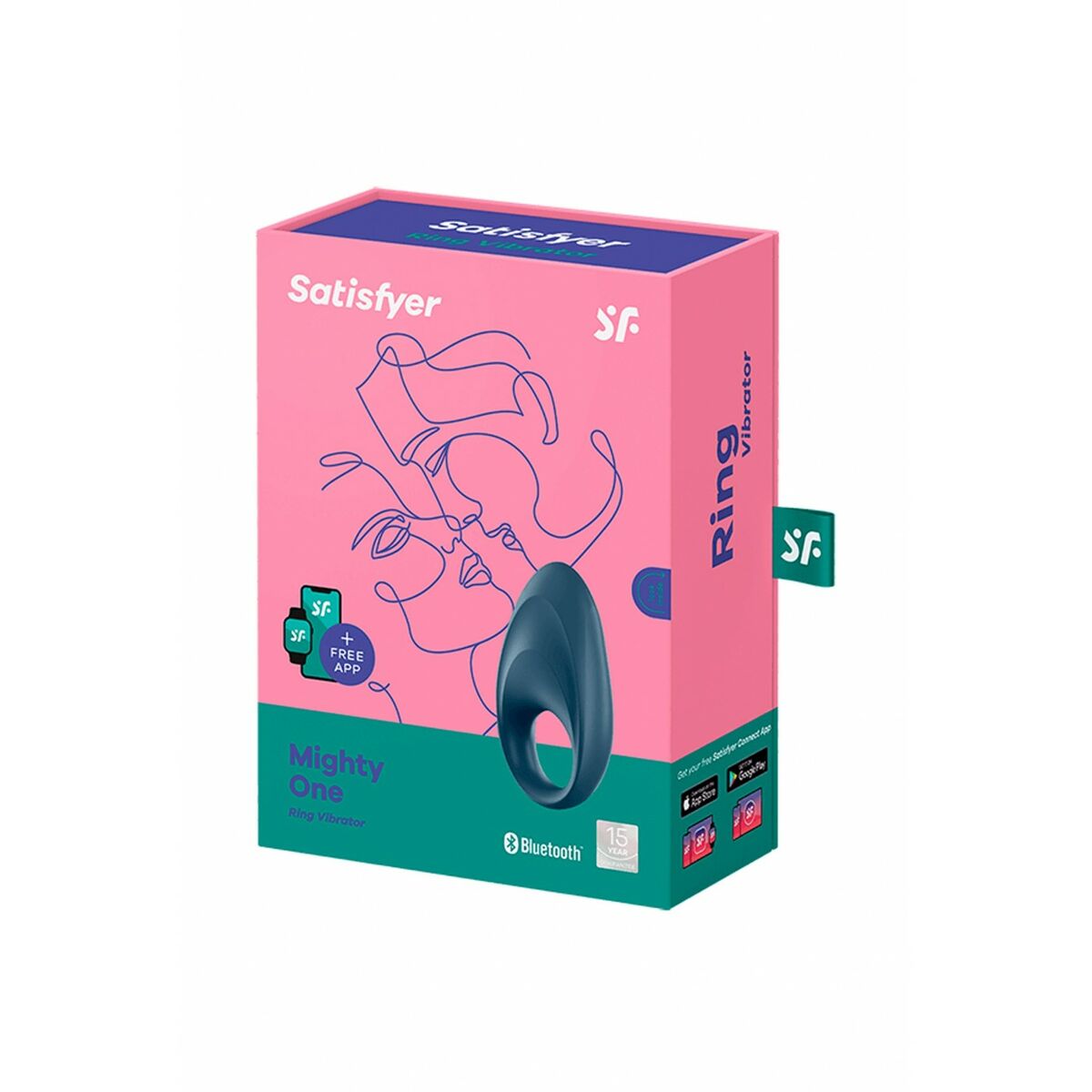 Vibrerande Ring Satisfyer 142495 Blå - 7