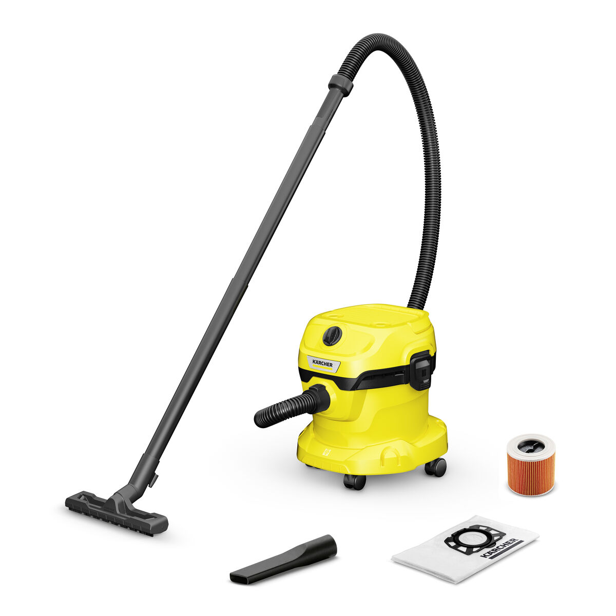 Utsug Kärcher WD2 PLUS Gul 1000 W