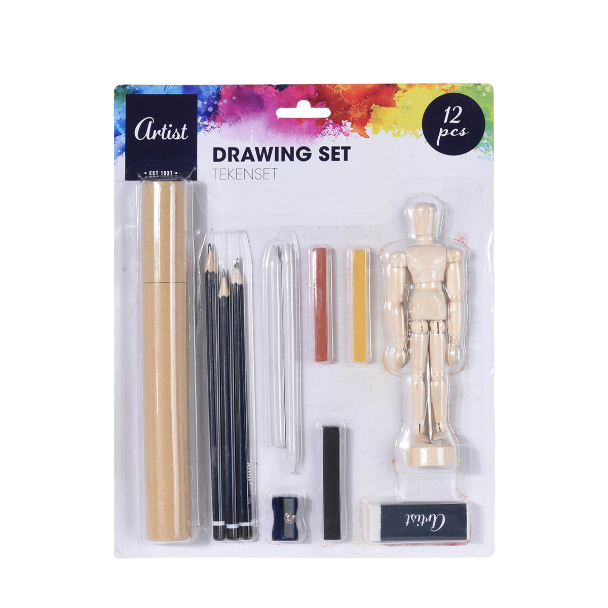 Ritningsset Artist (12 Pcs) - 2