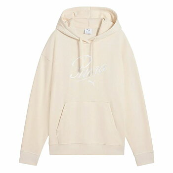 Tröja med huva Dam Puma Puma Essentials Script Comfort H