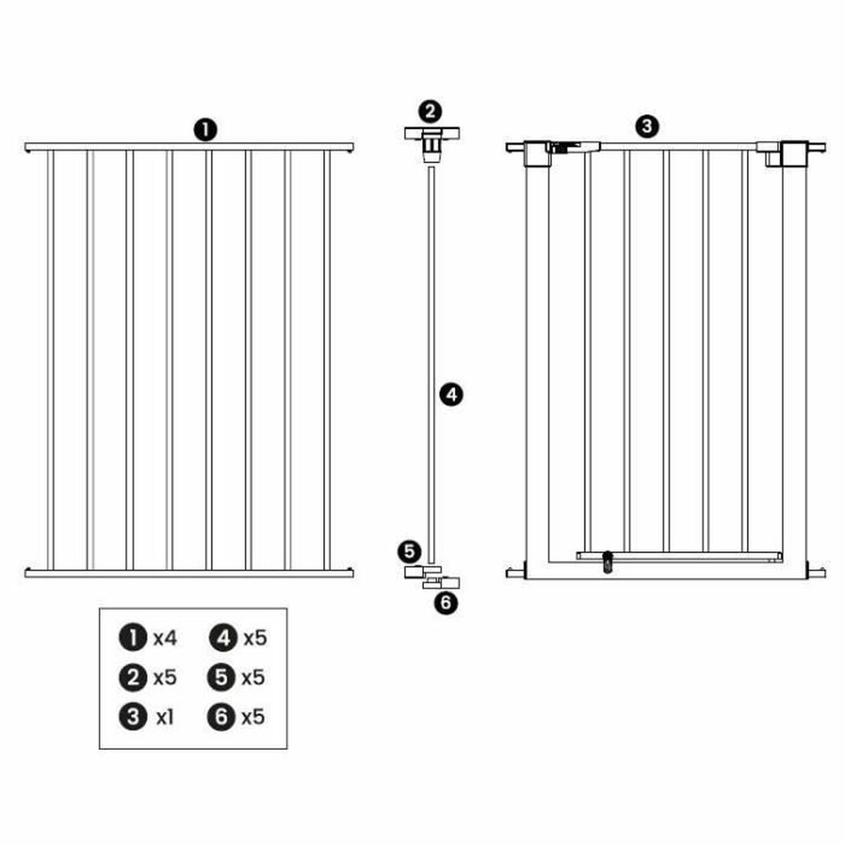 Säkerhetsbarriär Nordlinger PRO - 3