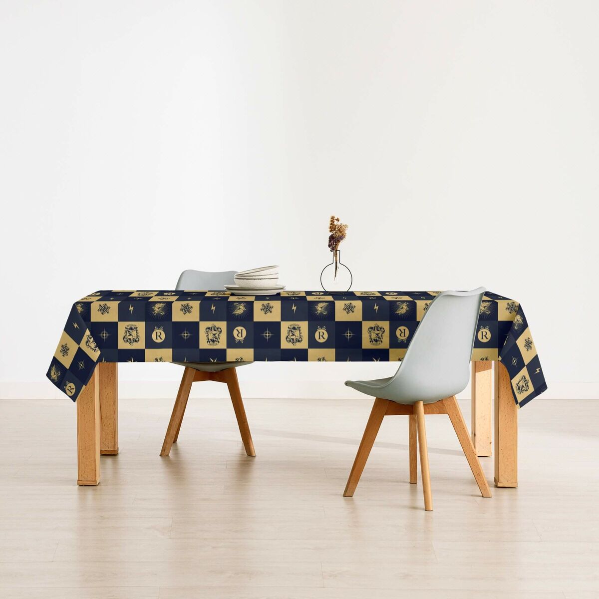 Fläckresistent bordsduk i harts Harry Potter Ravenclaw Christmas Multicolour 100 x 150 cm - 3
