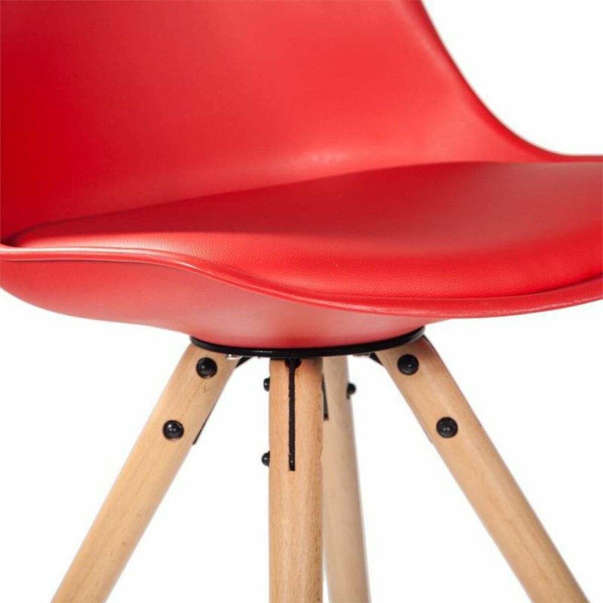 Matsalsstol Alexandra House Living Röd 48 x 83 x 54 cm - 4