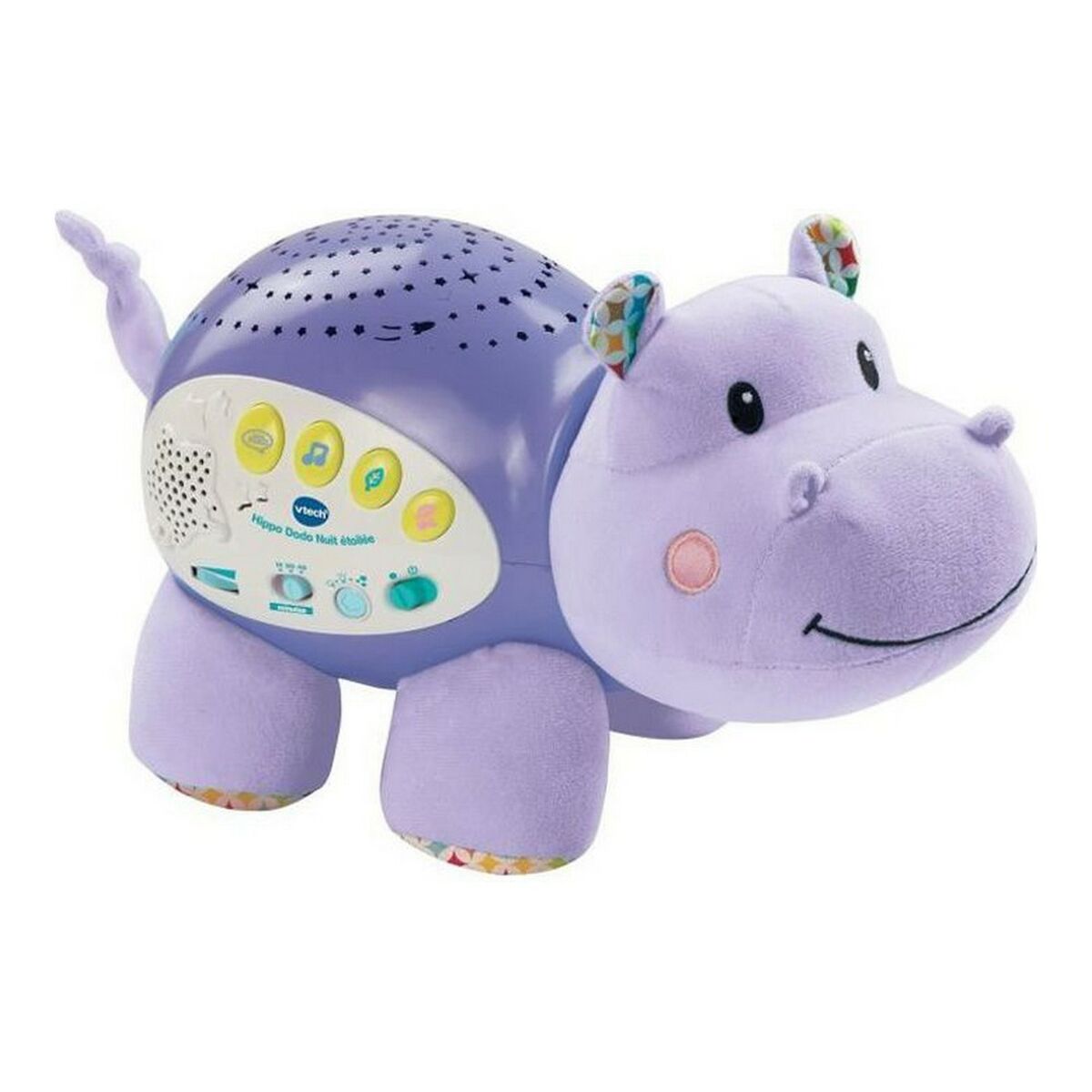Mjukdjur med ljud Vtech Hippo Dodo Starry Night (FR) Purpur - 4