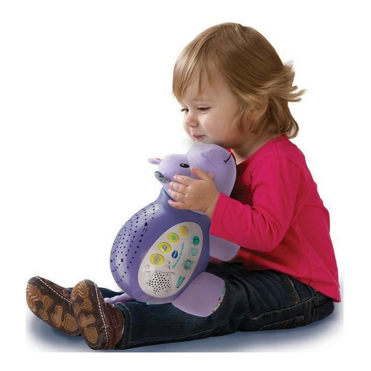 Mjukdjur med ljud Vtech Hippo Dodo Starry Night (FR) Purpur - 2