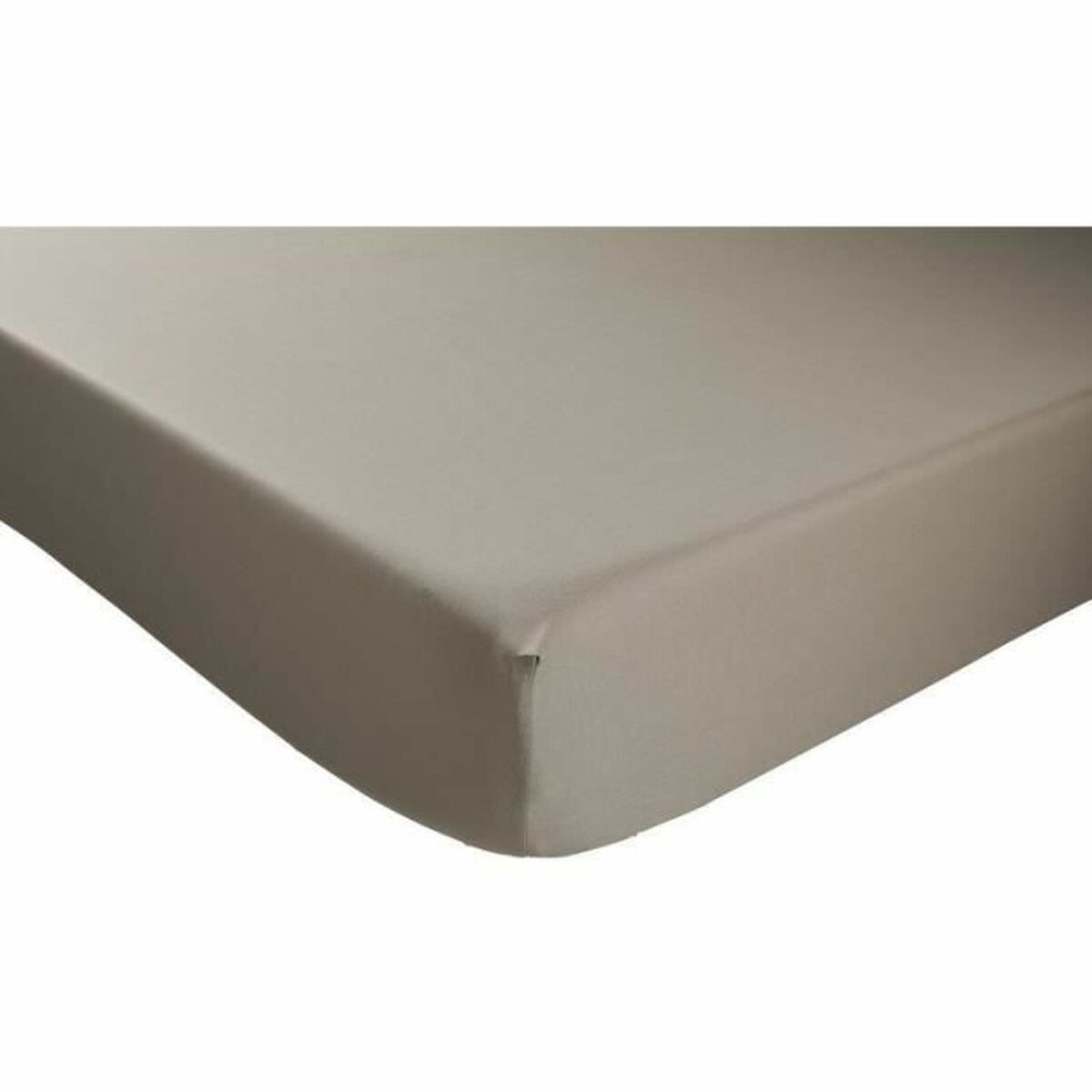 Underlakan DODO 140 x 190 cm Beige-brun (taupe) - 5