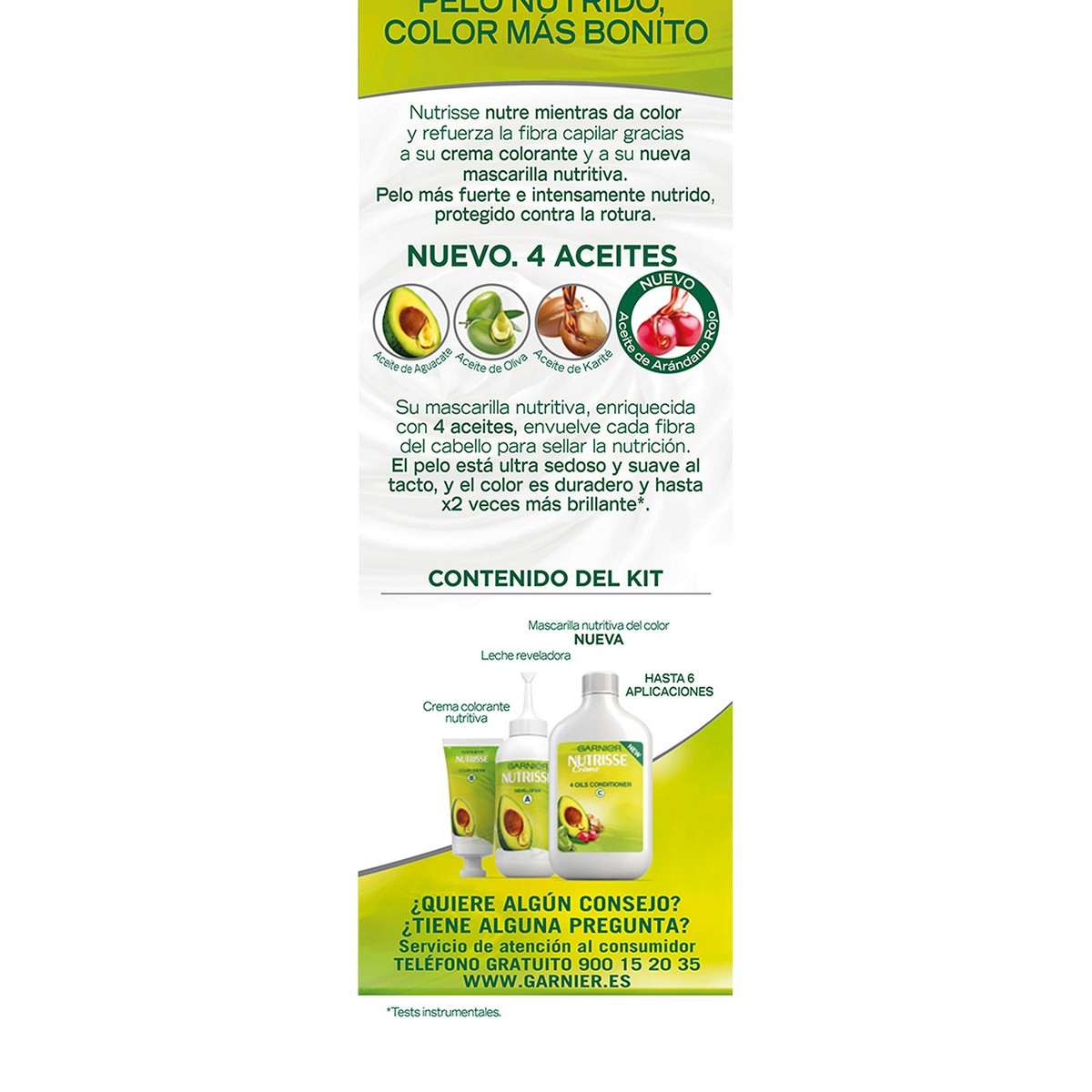 Permanent färg Garnier Nutrisse Nº 4,26 Nº 4,26-Cassis 1 U (3 antal) - 3
