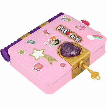 Agenda med tillbehör Funlockets Rosa