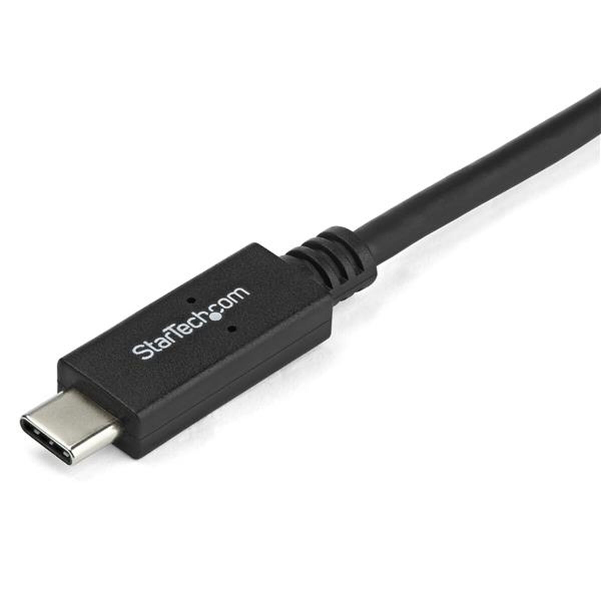 USB C till DVI Adapter Startech CDP2DVIMM2MB Svart - 2