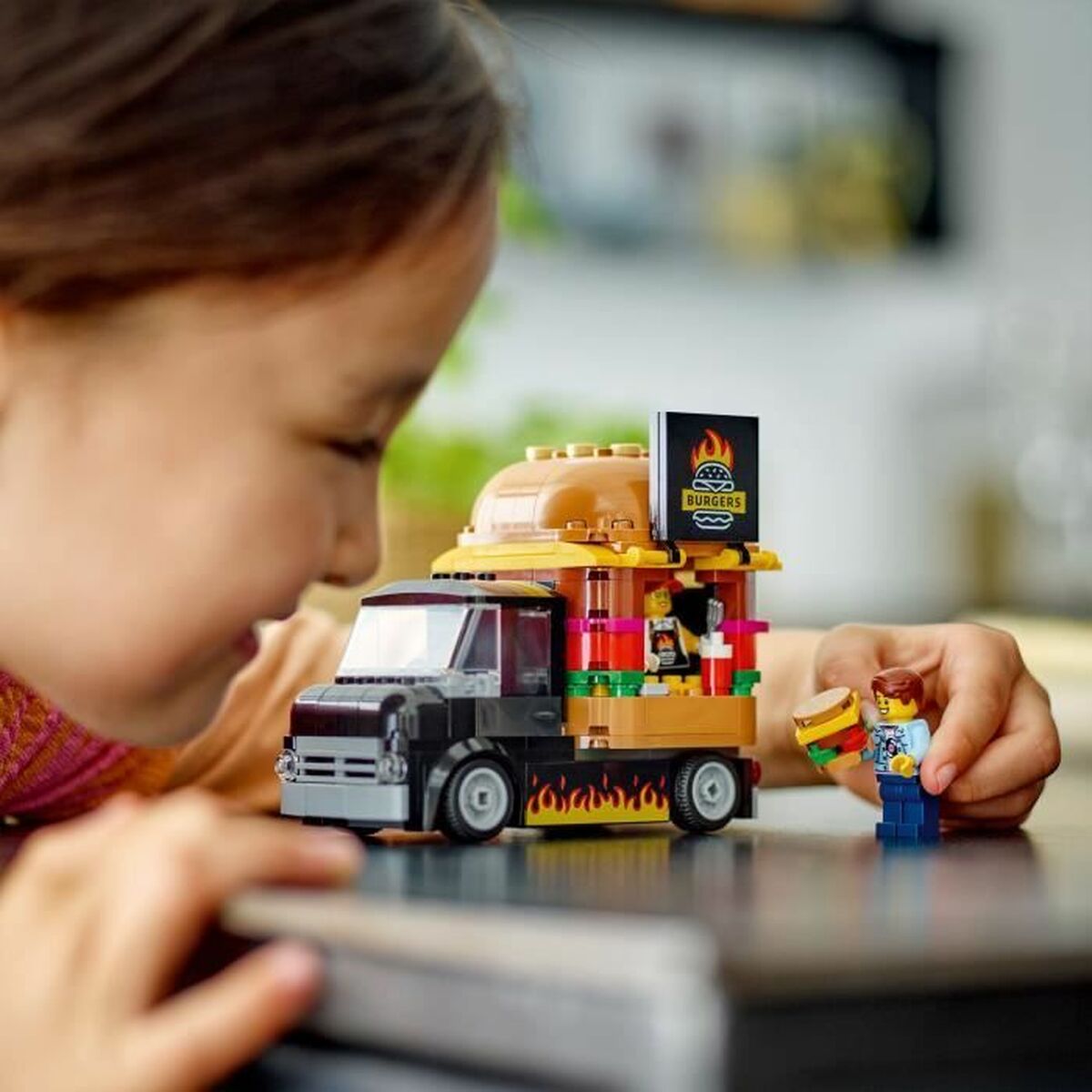 Byggsats Lego 60404 Hamburger truck Multicolour - 3