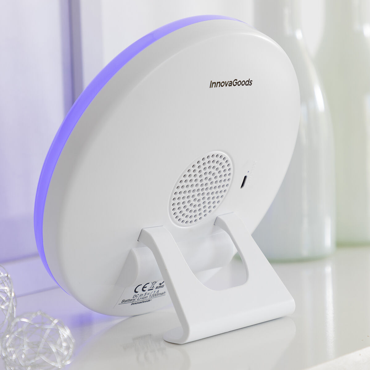 Väckarklocka för soluppgång med högtalare Slockar InnovaGoods - 14