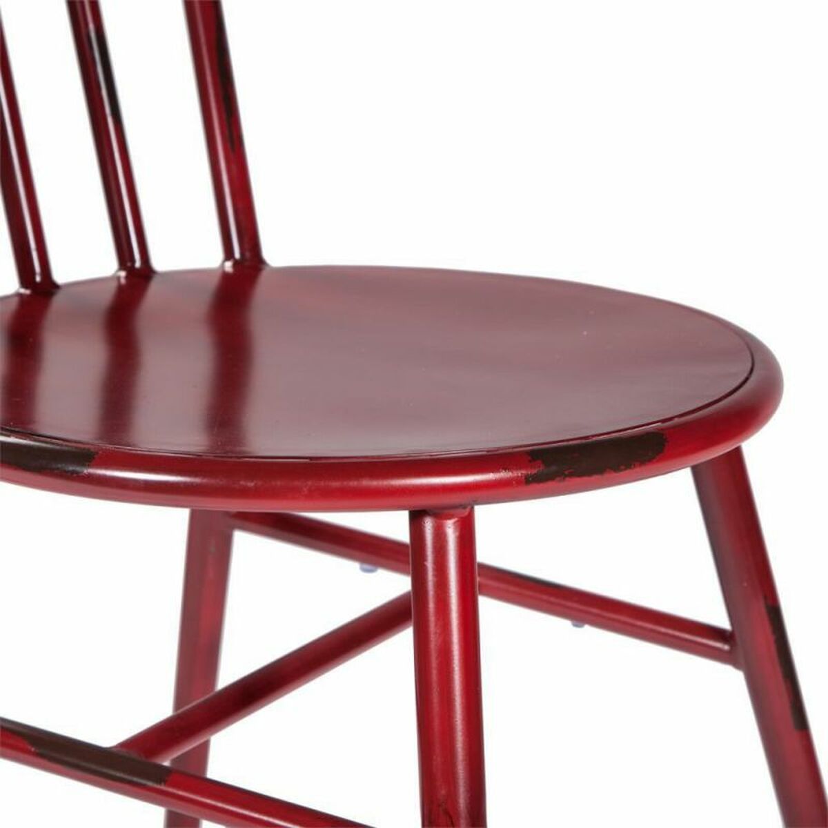 Matsalsstol Alexandra House Living Vintage Röd 52 x 86 x 42 cm - 3