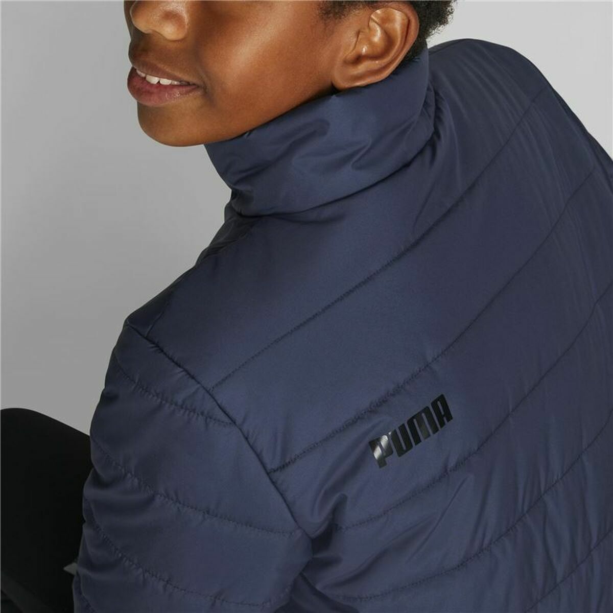 Sportjacka, Barn Puma Essentials Padded Marinblå - 4
