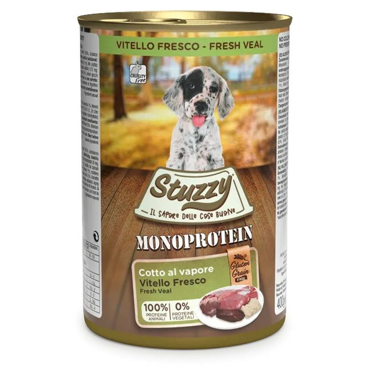 Våt mat Agras Pet Foods Monoprotein Puppy Kalvkött 400 g