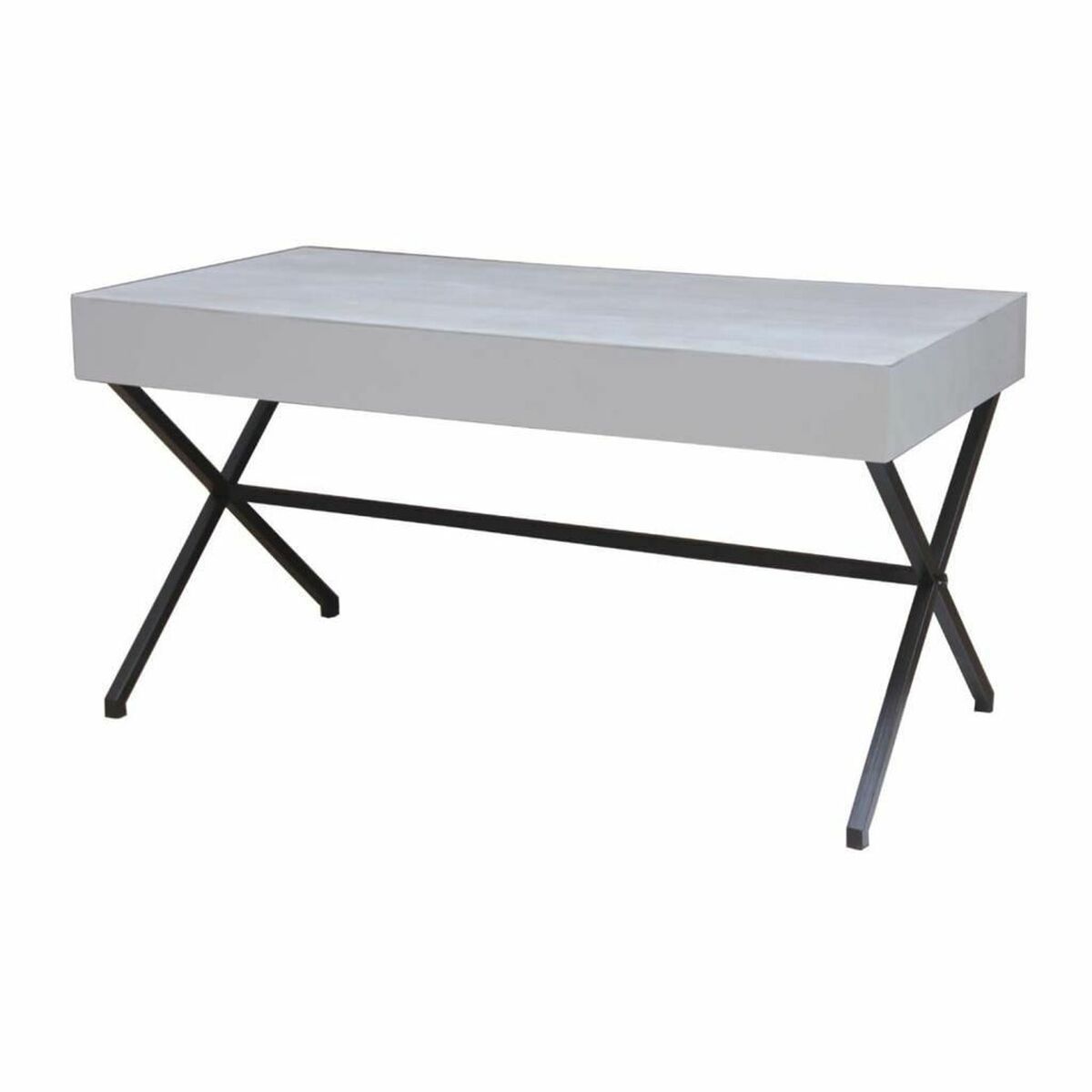 Bord Alexandra House Living Vit 80 x 80 x 160 cm