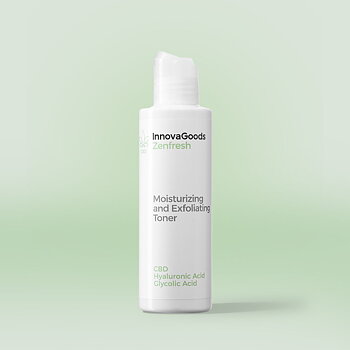 Fuktgivande och exfolierande ansiktstonic CBD Zenfresh InnovaGoods 150 ml