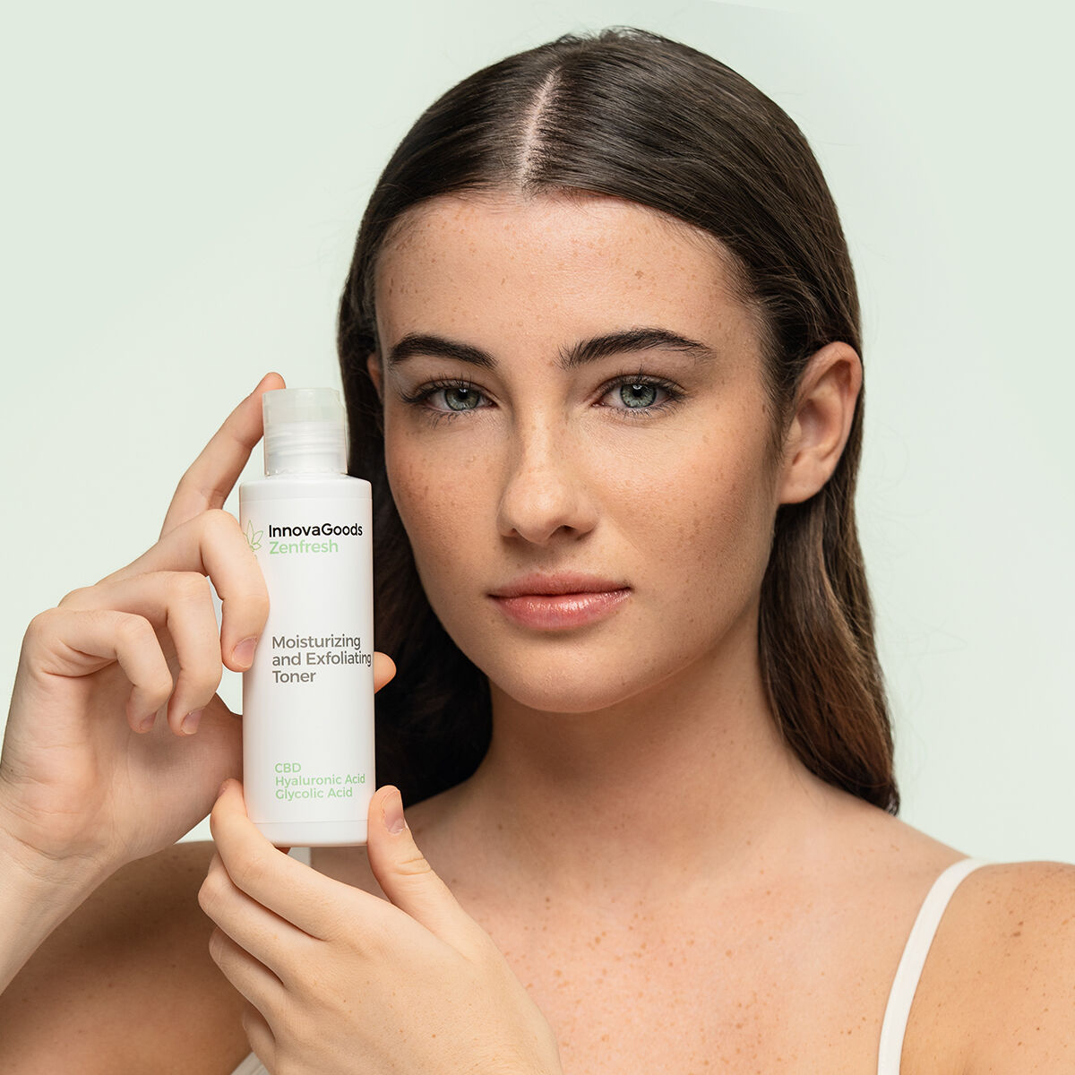 Fuktgivande och exfolierande ansiktstonic CBD Zenfresh InnovaGoods 150 ml - 2