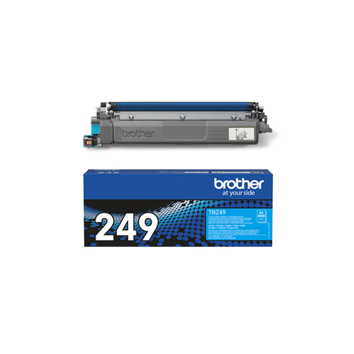 Toner Brother TN249C Turkos - 3
