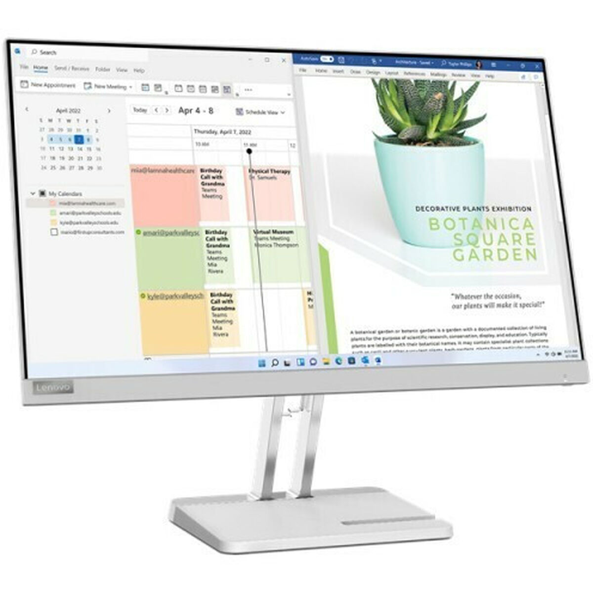 Monitor Lenovo L24e-40 Full HD 23,8" 100 Hz - 3