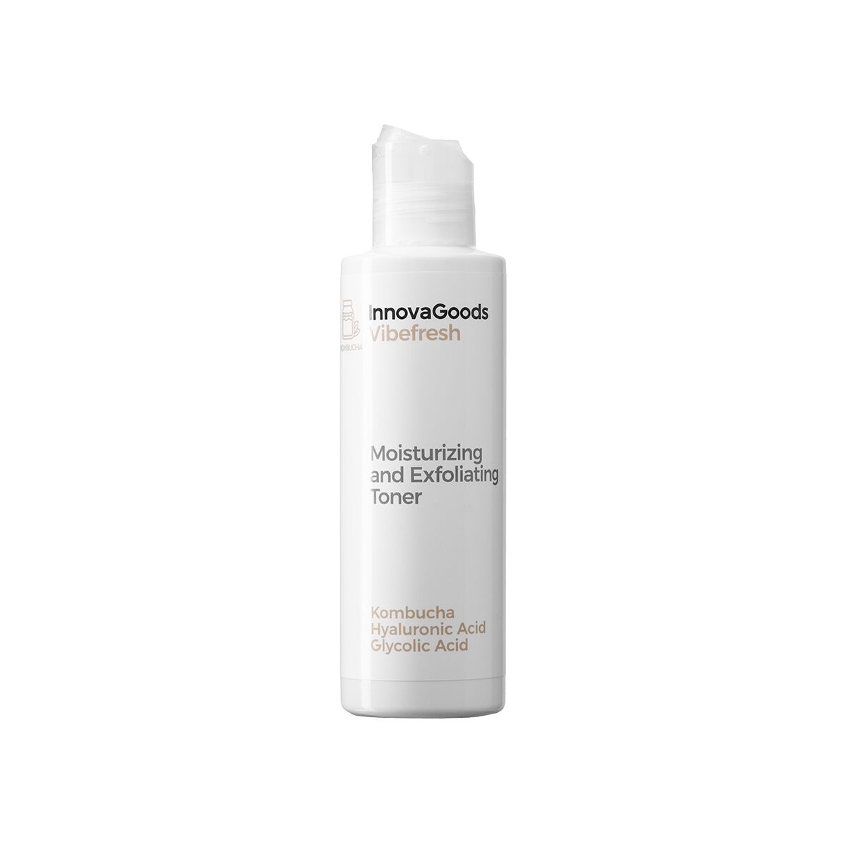 Fuktgivande och exfolierande ansiktstonic Kombucha Vibefresh InnovaGoods 150 ml - 6