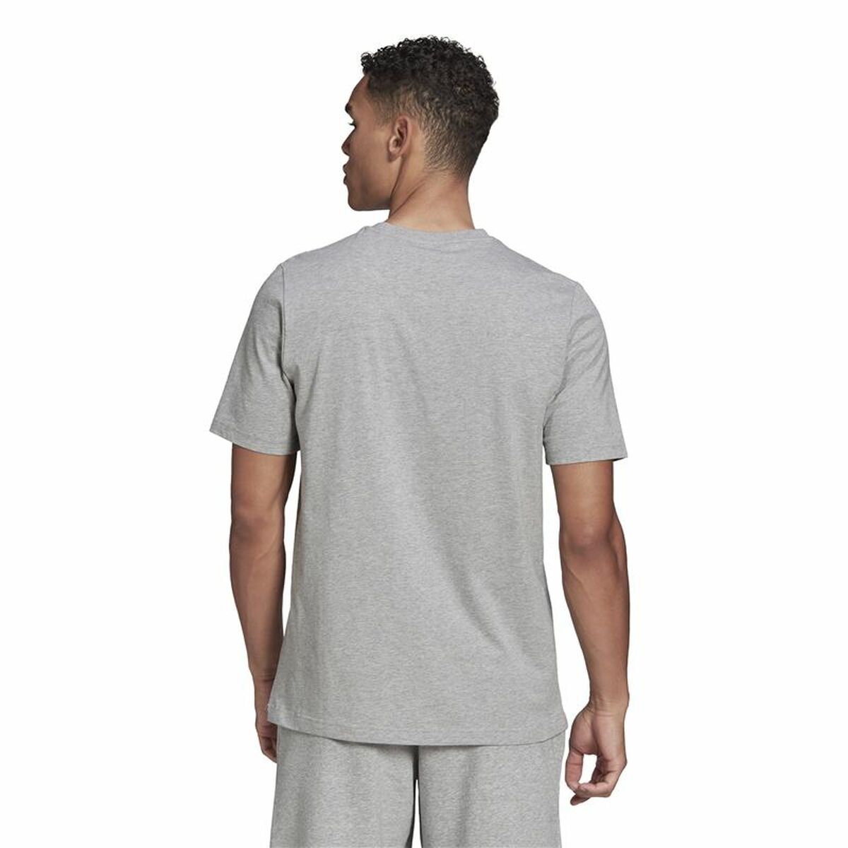 T-shirt med kortärm Herr Adidas Essentials Feelcomfy Grå - 3