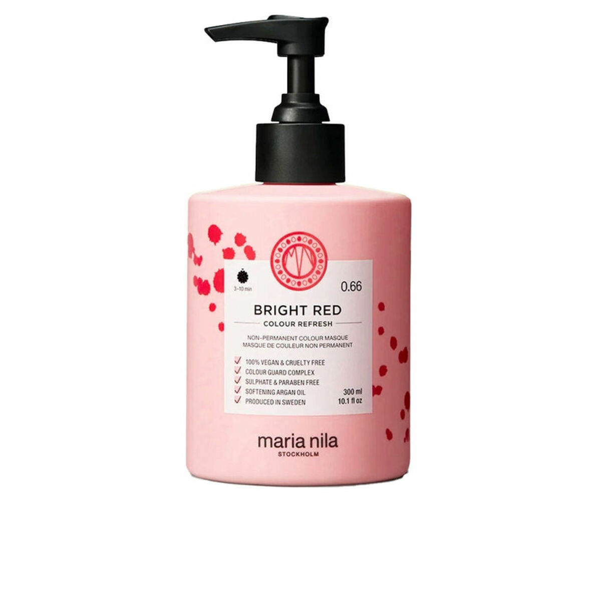Halvvarig färg Maria Nila COLOUR REFRESH Nº 0.66-Bright Red 300 ml