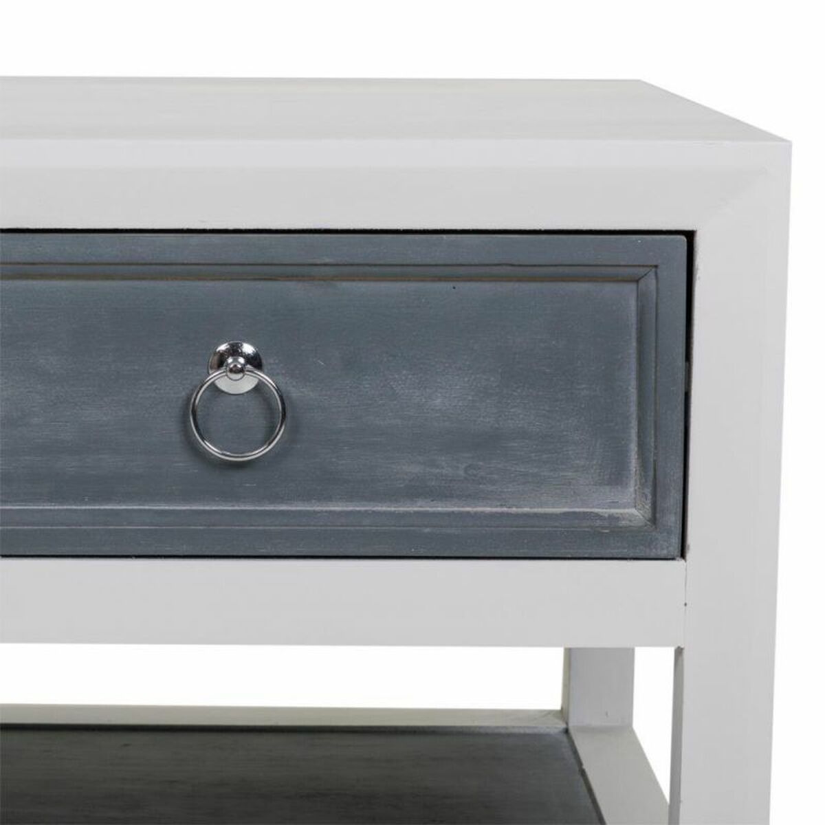 Soffbord Alexandra House Living Vit Grå 51 x 53 x 104 cm - 5