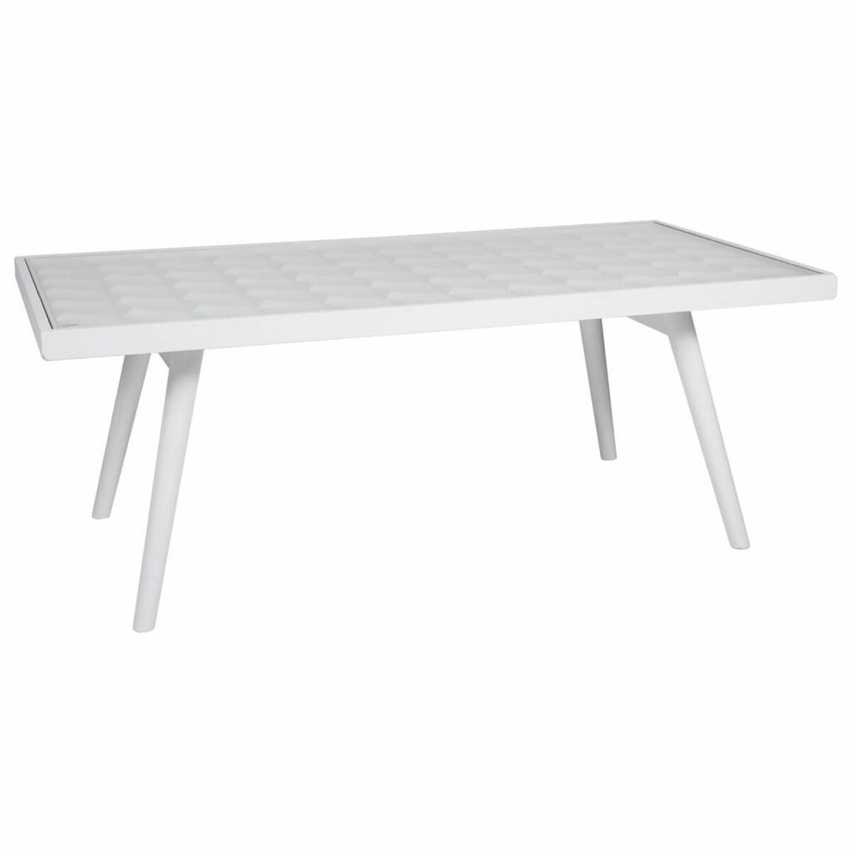 Sidobord Alexandra House Living Vit 65 x 48 x 125 cm