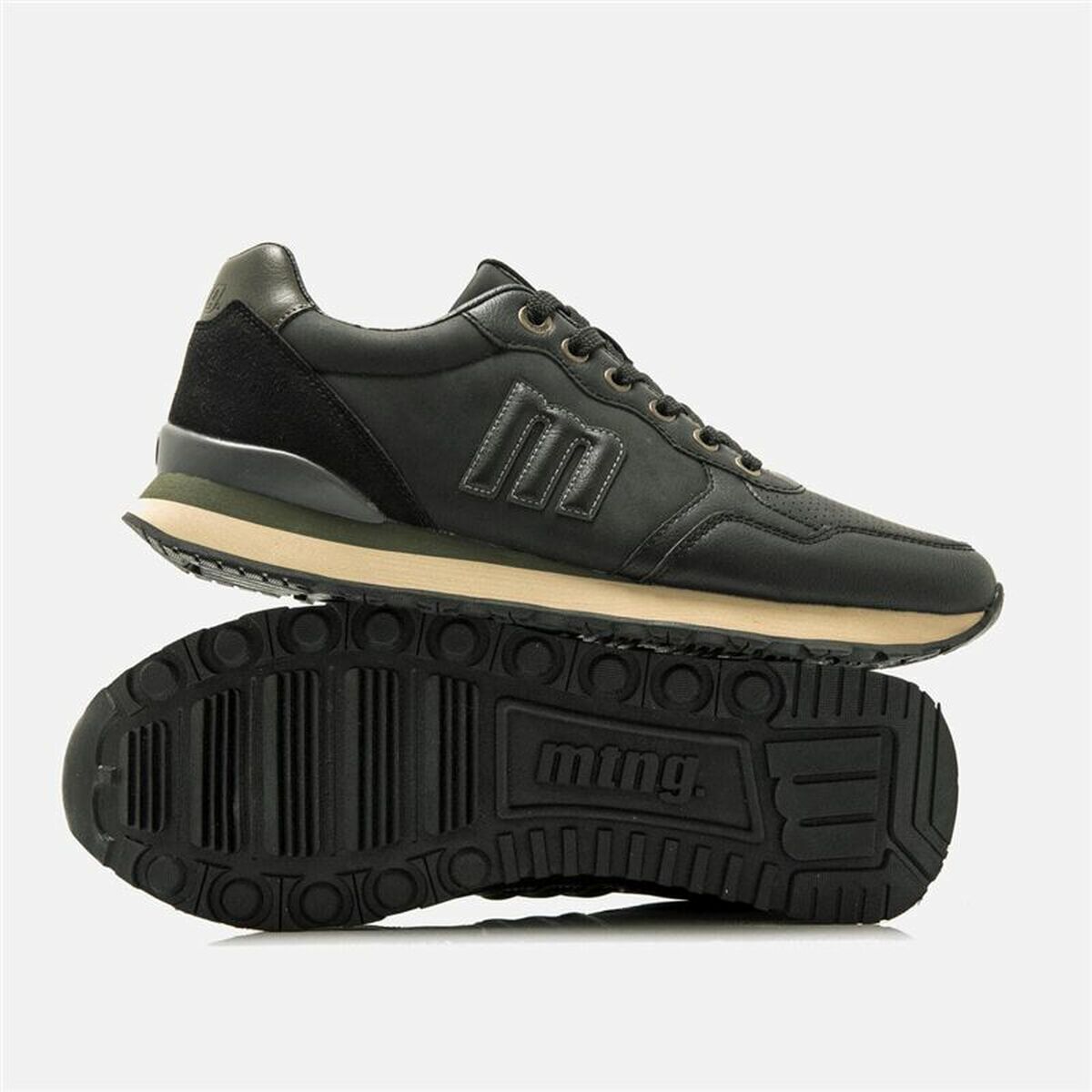 Sportskor Casual Herr Mustang Porland Svart - 5