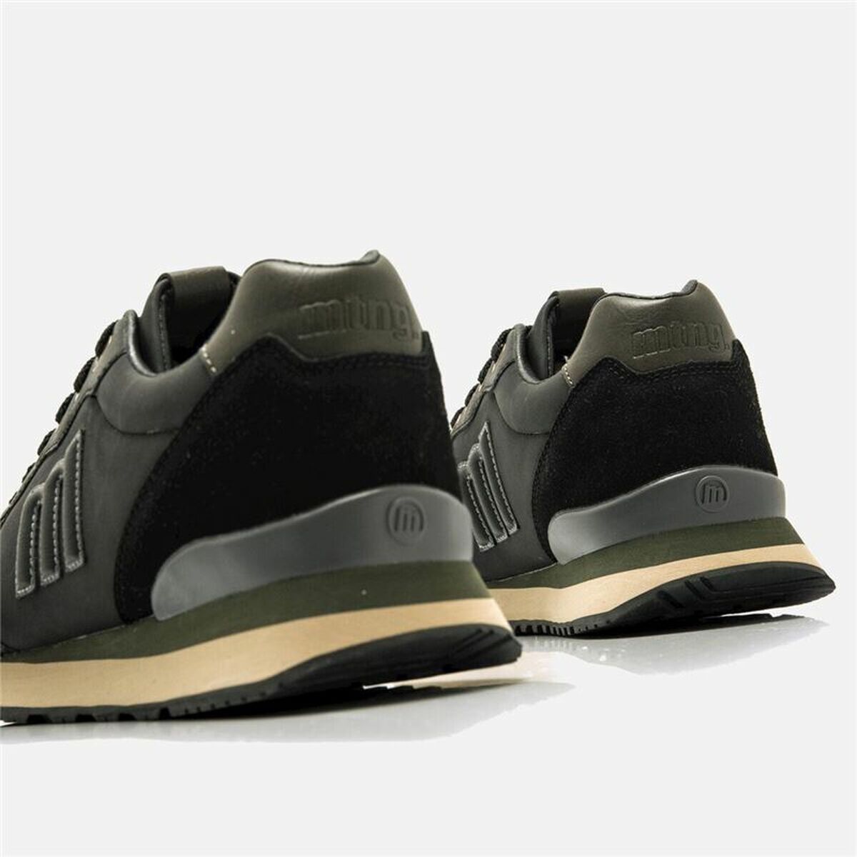 Sportskor Casual Herr Mustang Porland Svart - 3