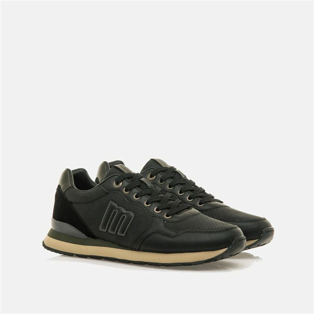Sportskor Casual Herr Mustang Porland Svart - 2