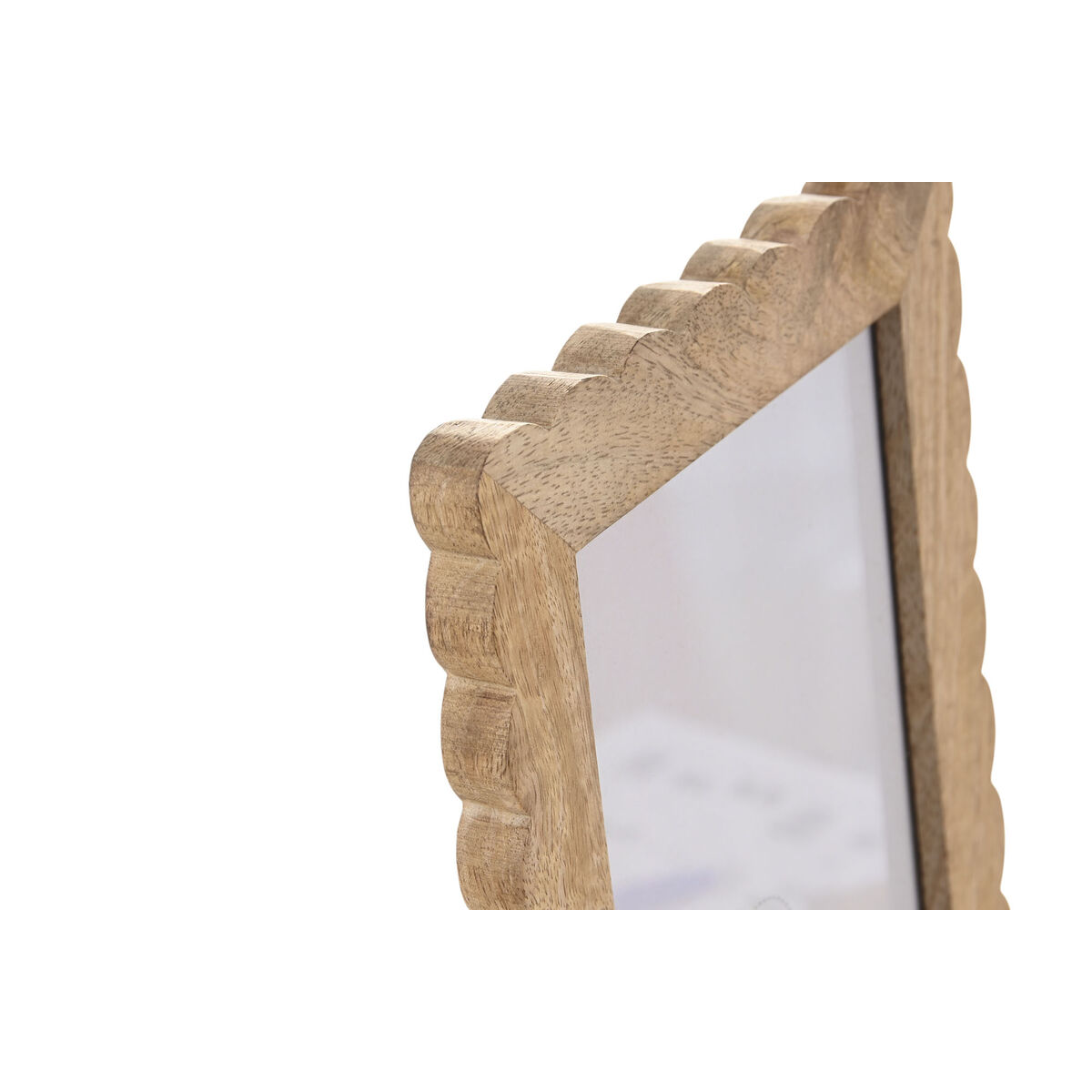 Fotoram Home ESPRIT Naturell Glas Mangoträ Kolonial - 2