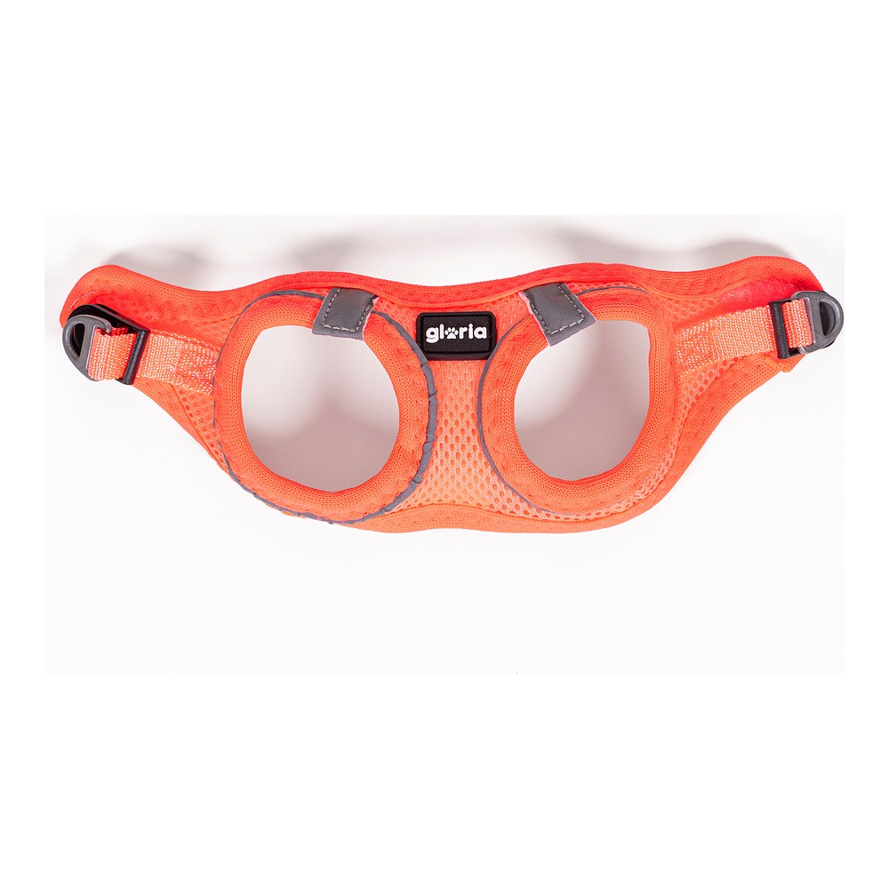 Hundsele Gloria Air Mesh Trek Star Justerbar Orange Storlek XXXS (18-20 cm) - 3