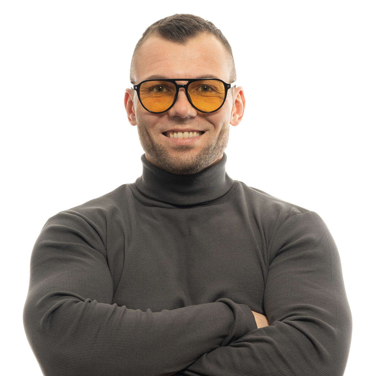 Herrsolglasögon Ermenegildo Zegna EZ0133 5701H - 2