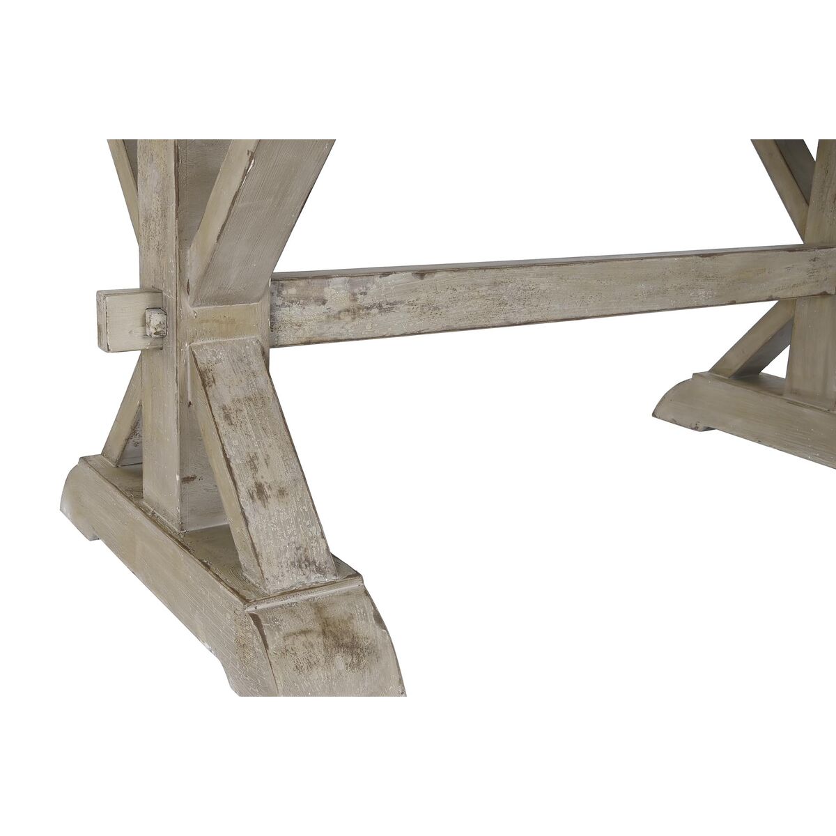 Matsalsbord DKD Home Decor 180 x 80 x 76 cm Gran Naturell Trä - 5