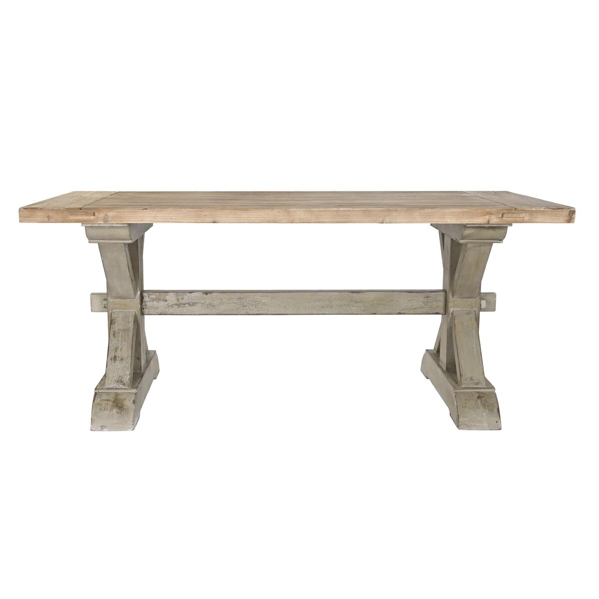 Matsalsbord DKD Home Decor 180 x 80 x 76 cm Gran Naturell Trä - 3