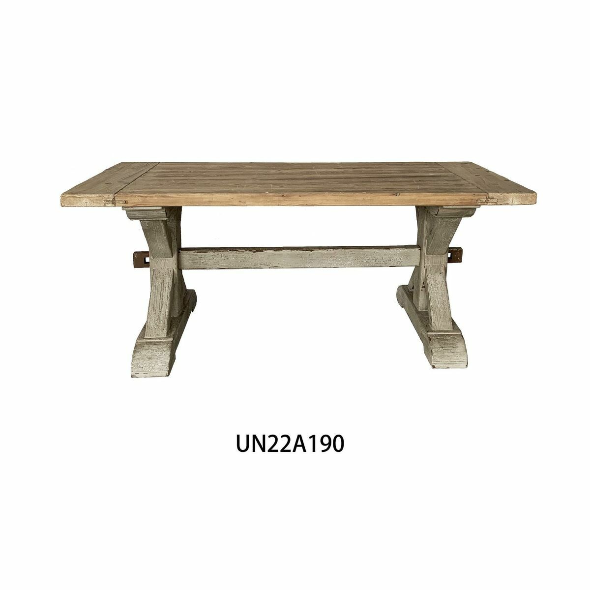 Matsalsbord DKD Home Decor 180 x 80 x 76 cm Gran Naturell Trä - 2