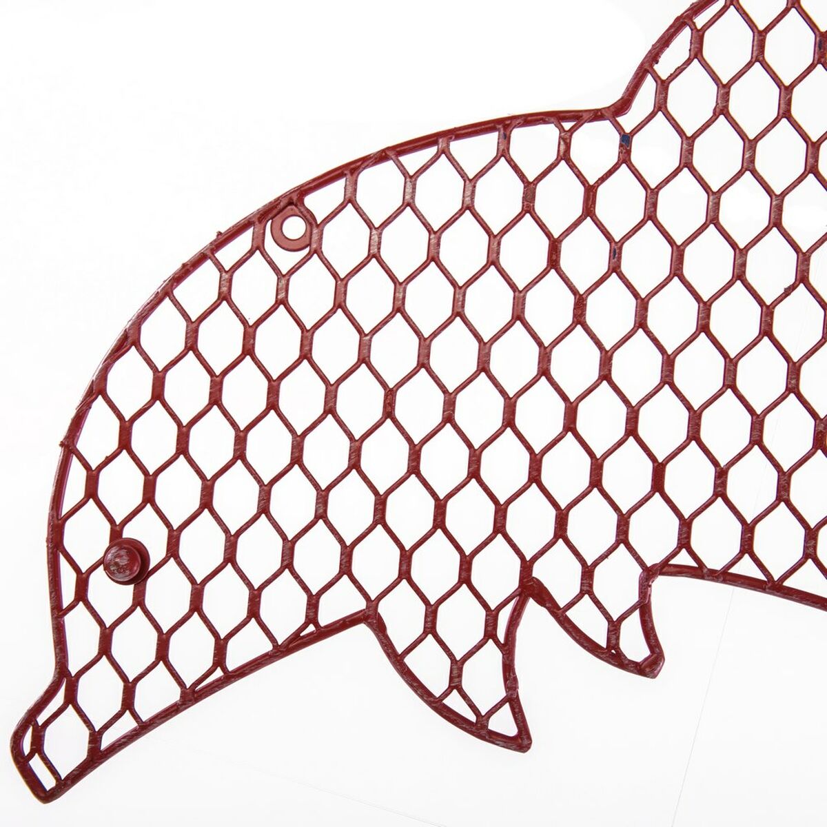 Tavla Delfin 41,91 x 27,31 cm Röd Metall - 2