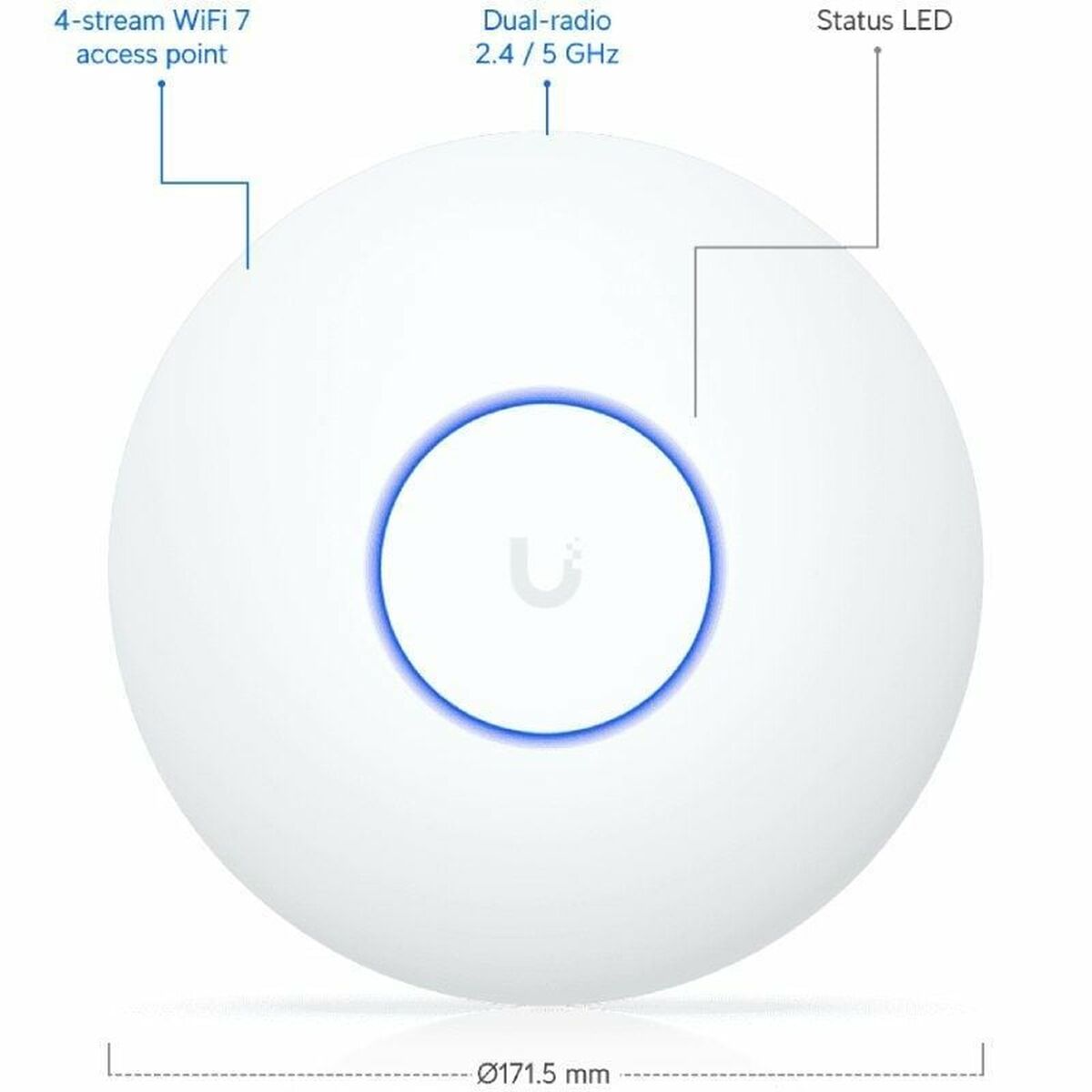 Övervakningsvideokamera UBIQUITI U7-LITE - 2