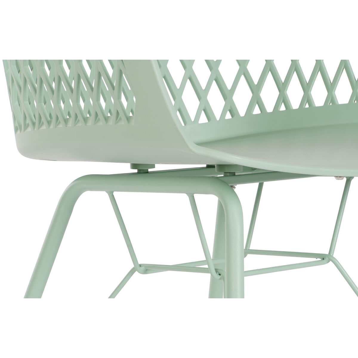 Matsalsstol DKD Home Decor 57 x 57 x 80,5 cm Grön - 3