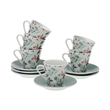 Kaffeset Versa Acebo Porslin Multicolour